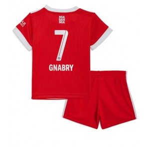 Bayern Munich Serge Gnabry #7 Hjemmedraktsett Barn 2022-23 Kortermet (+ Korte bukser)
